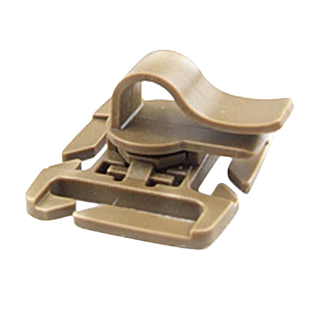 2xWater Bag Pipe Buckles Backpack Drinking Water Hose Hydration Tube Clips