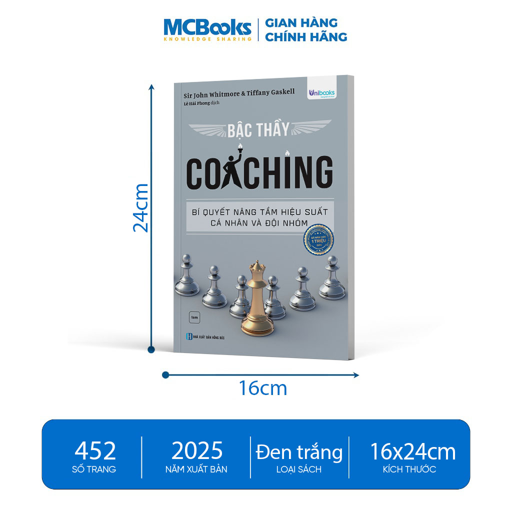Sách - Bậc Thầy Coaching – Bí Quyết Nâng Tầm Hiệu Suất Cá Nhân Và Đội Nhóm