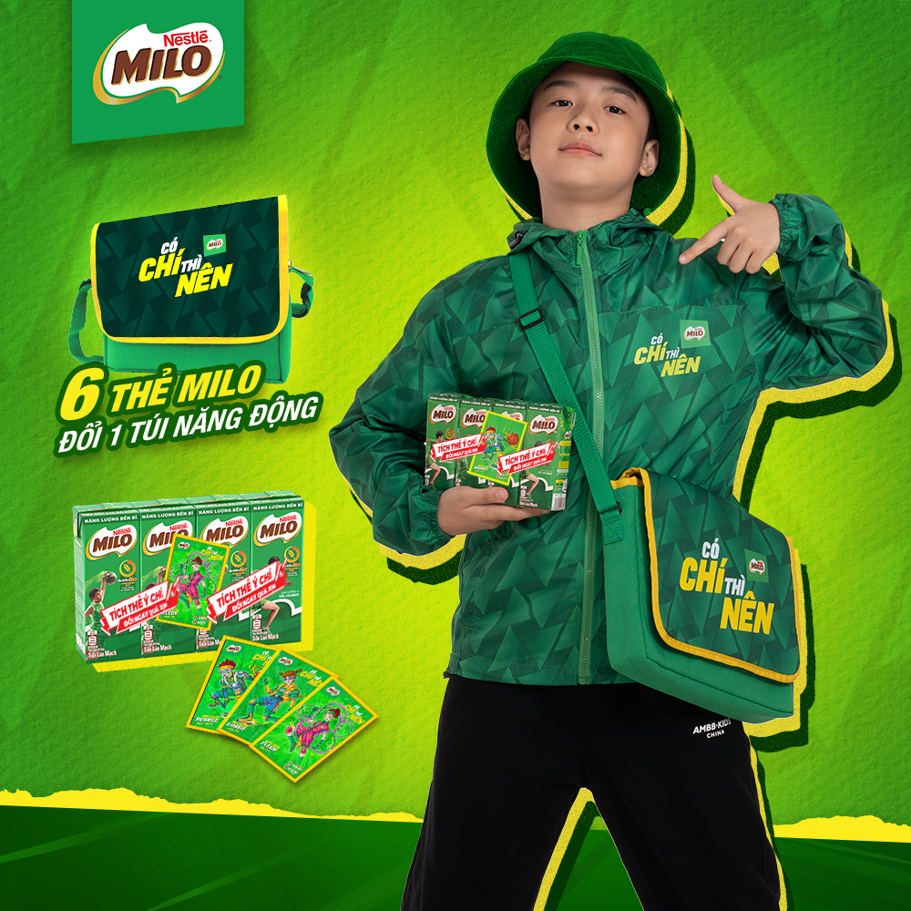 Thùng 48 Hộp Sữa Nestlé MILO Nước