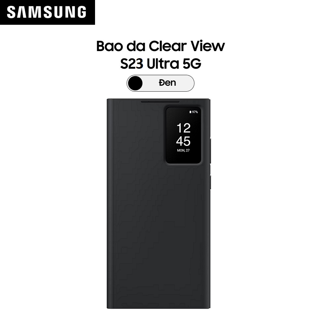 Bao da Smart View Samsung Galaxy S23 Ultra 5G (EF-ZS918) - Hàng Chính Hãng