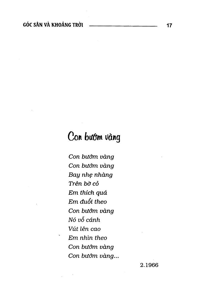 Góc Sân Và Khoảng Trời (Tái Bản)