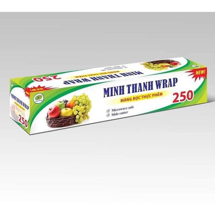 MÀNG BỌC THỰC PHẨM MINH THÀNH WRAP 250 CÓ DAO CẮT TIỆN DỤNG