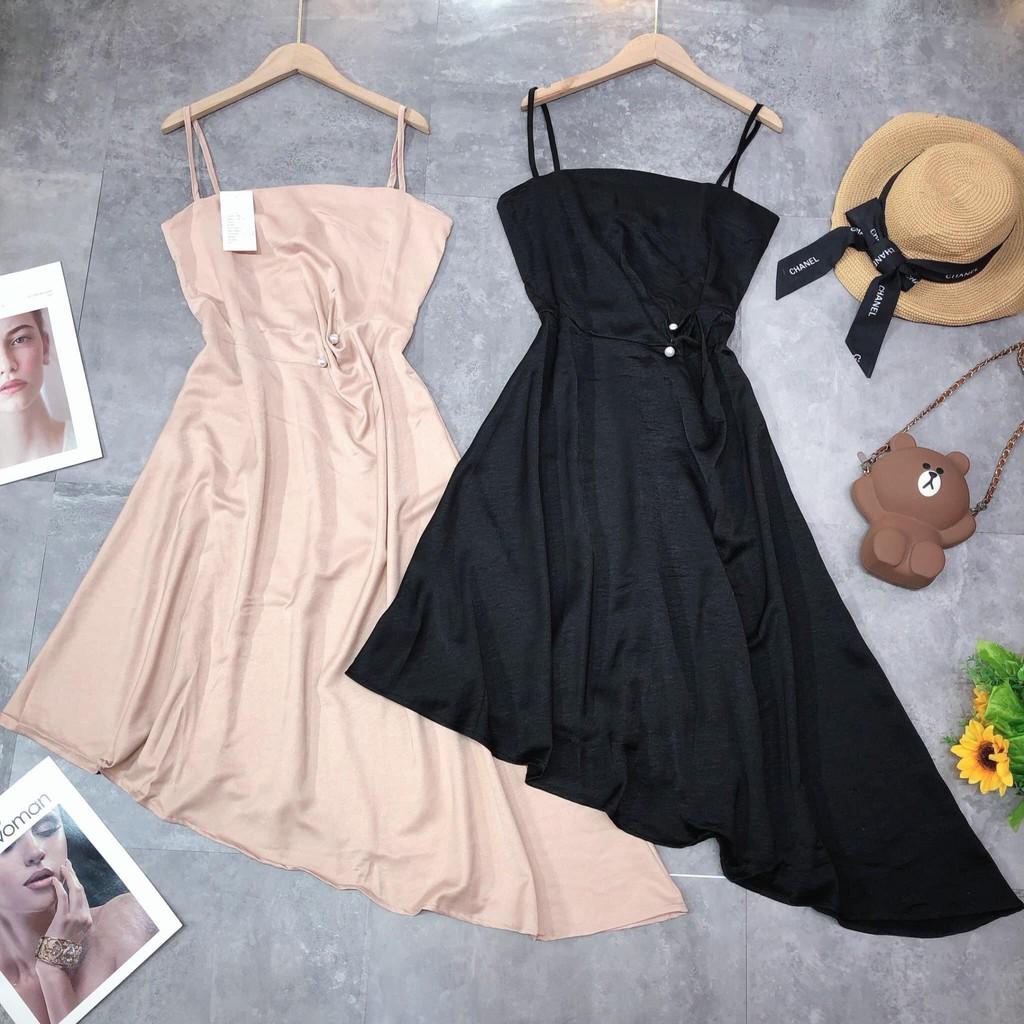 Váy 2 dây lụa