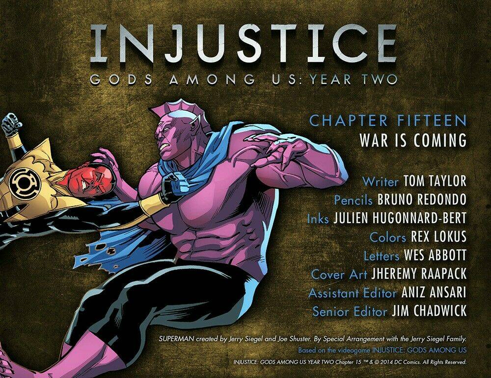 Injustice - Gods Among Us Chapter 51 - Trang 1