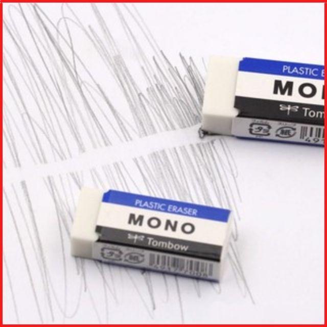 Gôm Tẩy Bút Chì Mono PE-01A Hãng Tombow Nhật Bản ,Tẩy Mềm ,Chất Lượng Cao