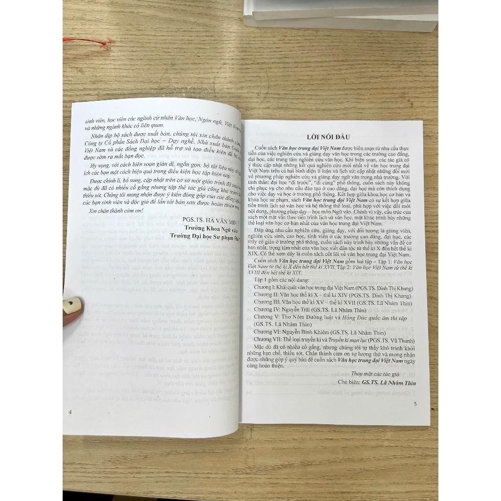 Sách - Văn Học Trung Đại Việt Nam Tập 1 - NXB Giáo Dục - HV - ảnh 4