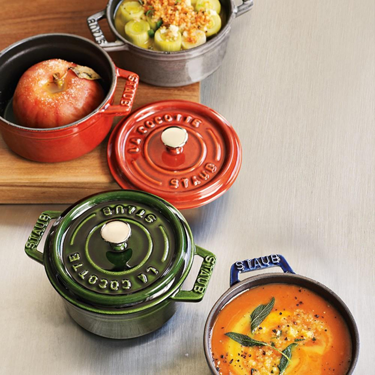 Nồi Tròn Staub 20cm – Màu Xanh Rêu