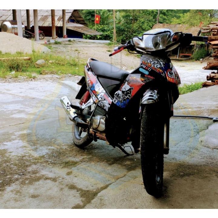 Tem xe sirius mèo thần tài may mắn