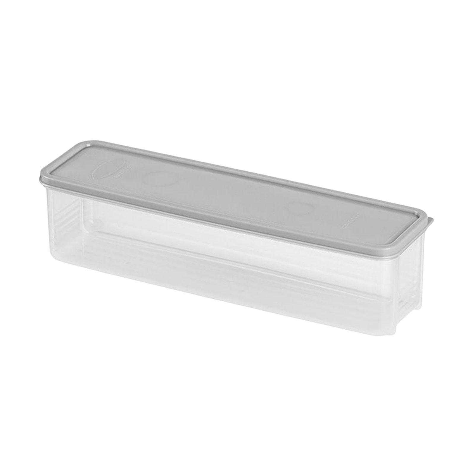 Clear Pasta Storage Container Egg Storage Container with Lid for Drawer