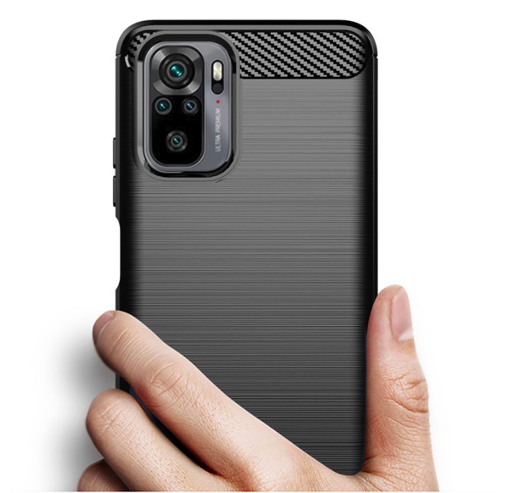 Ốp lưng chống sốc dành cho Xiaomi Redmi Note 10 5G Silicon hàng chính hãng Rugged Shield cao cấp - Hàng Nhập Khẩu