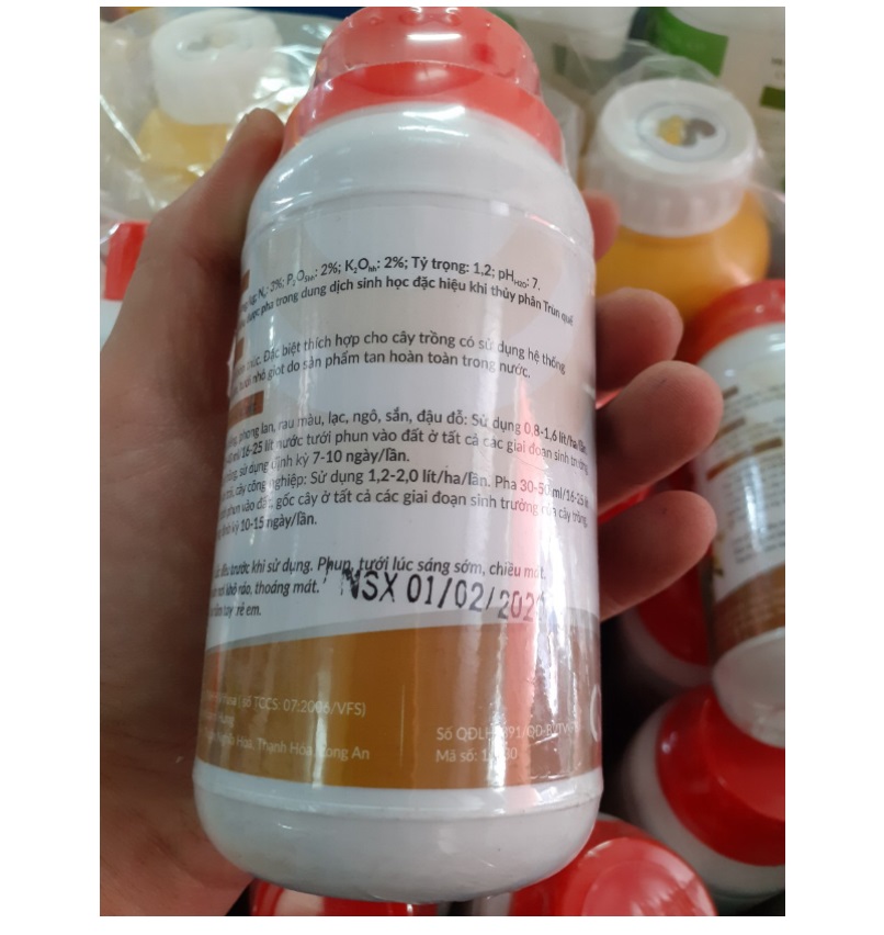 PHÂN BÓN VI LƯỢNG VIF-MAXX, chai 250ml