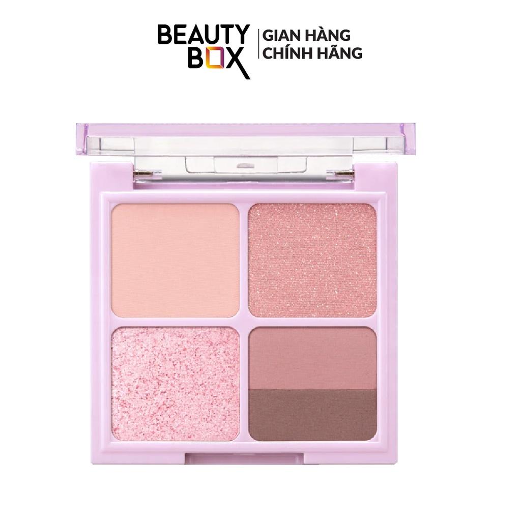 Màu Mắt Trang Điểm Peripera Ink Pocket Shadow Palette 2.3g*4