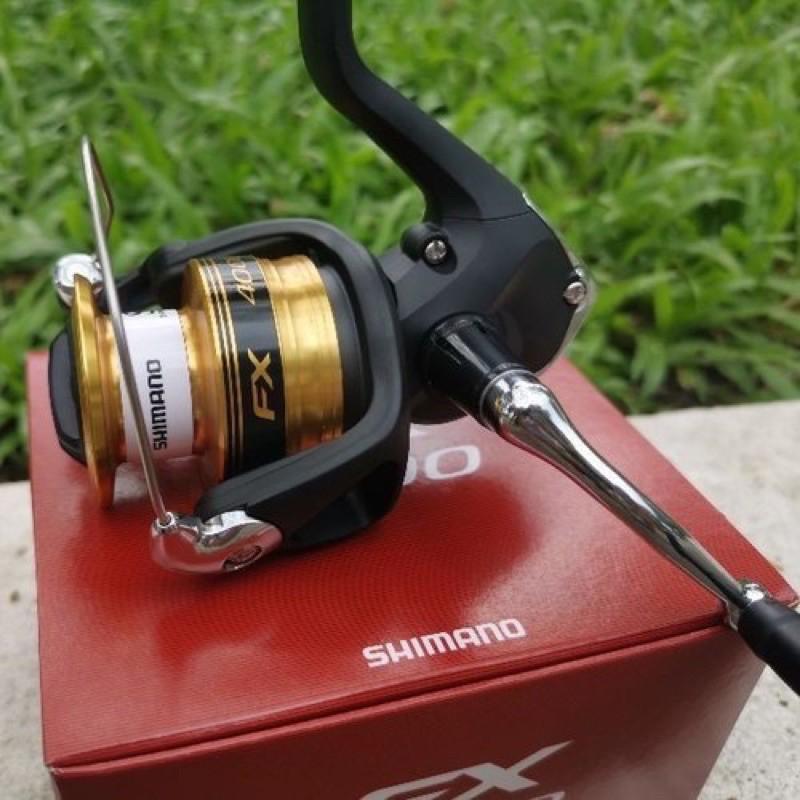Máy câu cá FX 4000 shimano máy tải cá lên 10kg y hình máy quay rất êm