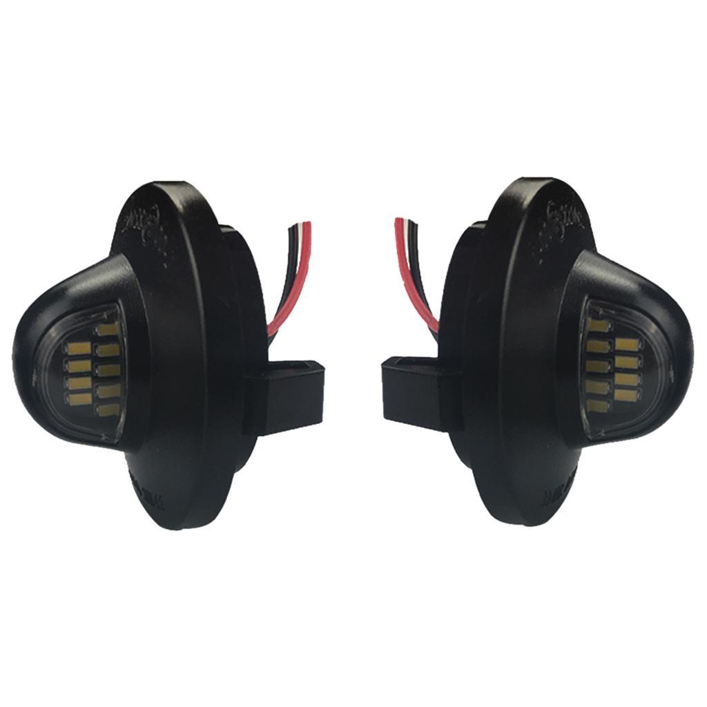 Car Led Rear  Number Plate Light for  1990-1999,