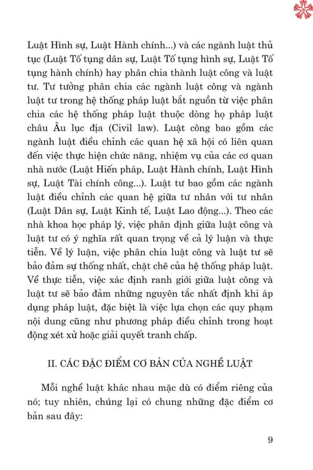 Nghề Luật và cơ hội nghề nghiệp cho người học luật