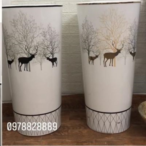 CHẬU LAVABO TRỤ TRÒN LIỀN KHỐI HÌNH HƯƠU GROVES GRLL0