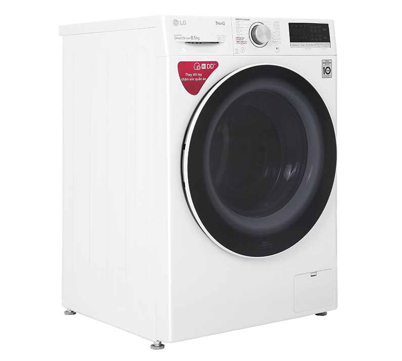 Máy giặt cửa trước inverter LG 8.5kg FV1408S4W - Hàng chính hãng