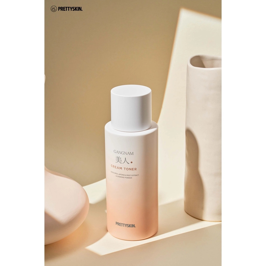 Nước hoa hồng Gangnam Cream Toner Prettyskin 300ml