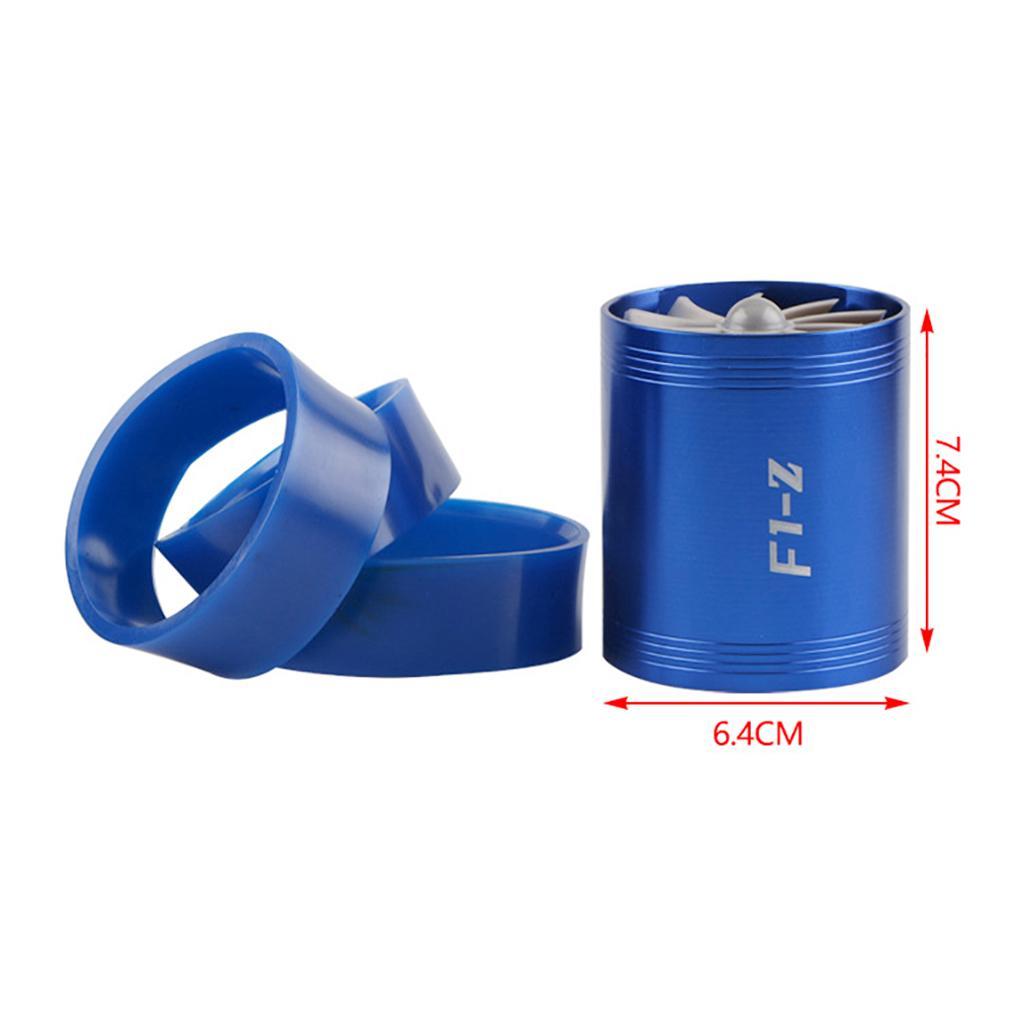 Charger Air  Supercharger Gas Fuel Saver 2.5-2.9inch Blue
