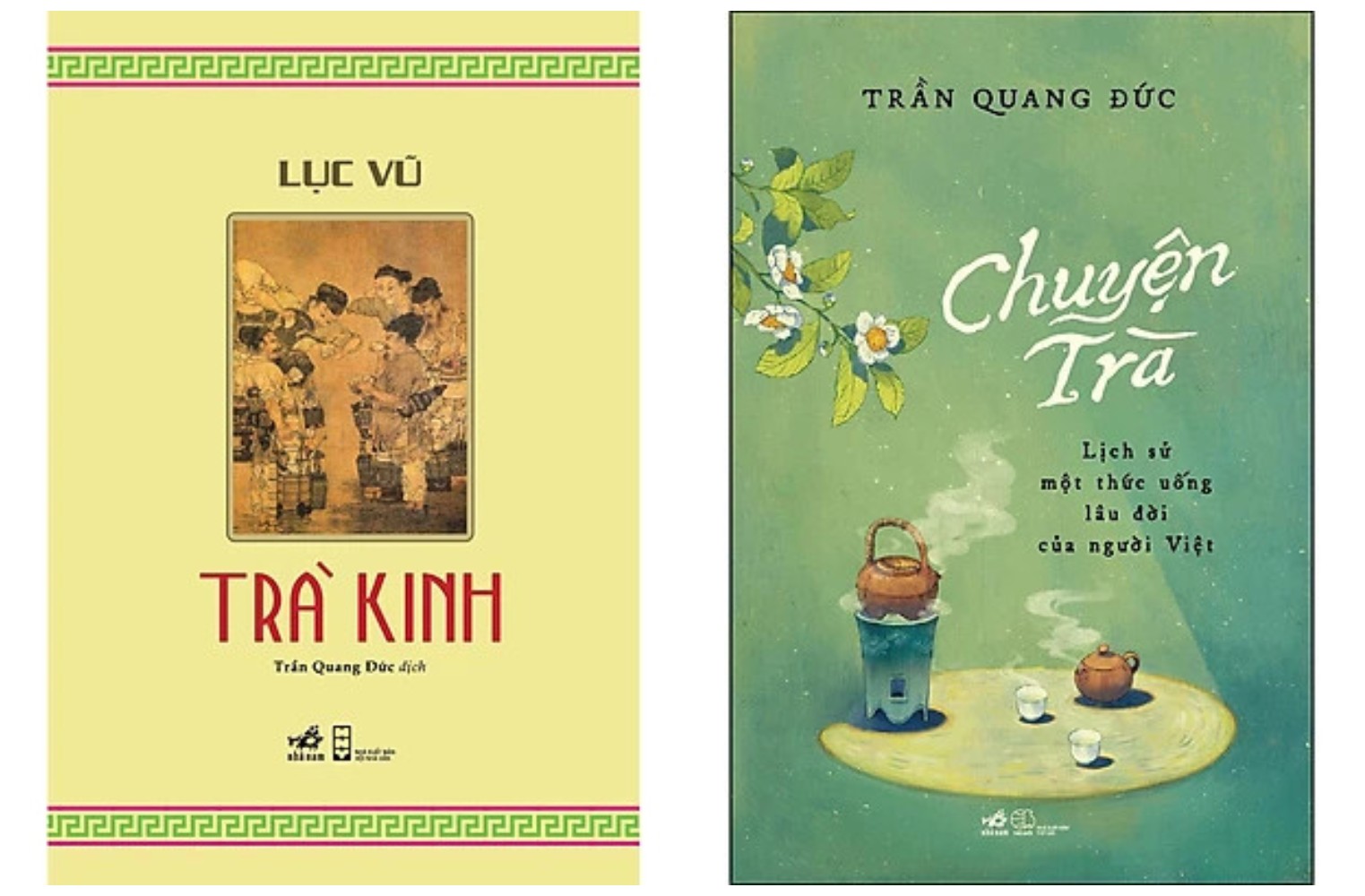 Combo 2Q: Trà Kinh + Chuyện Trà - Lịch Sử Một Thức Uống Lâu Đời Của Người Việt (Bìa Mềm)