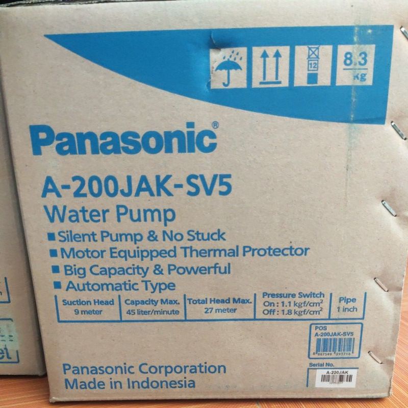 Máy bơm tăng áp Panasonic 200JAK- 200W