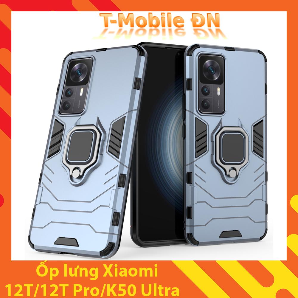 Ốp lưng cho Xiaomi Redmi K50 Ultra 12T Pro iRON MAN IRING Nhựa PC cứng viền dẻo chống sốc