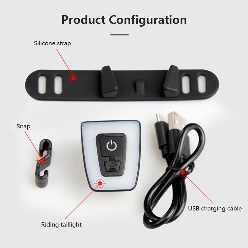 Đèn LED báo tín hiệu đa năng gắn xe đạp tiện lợi