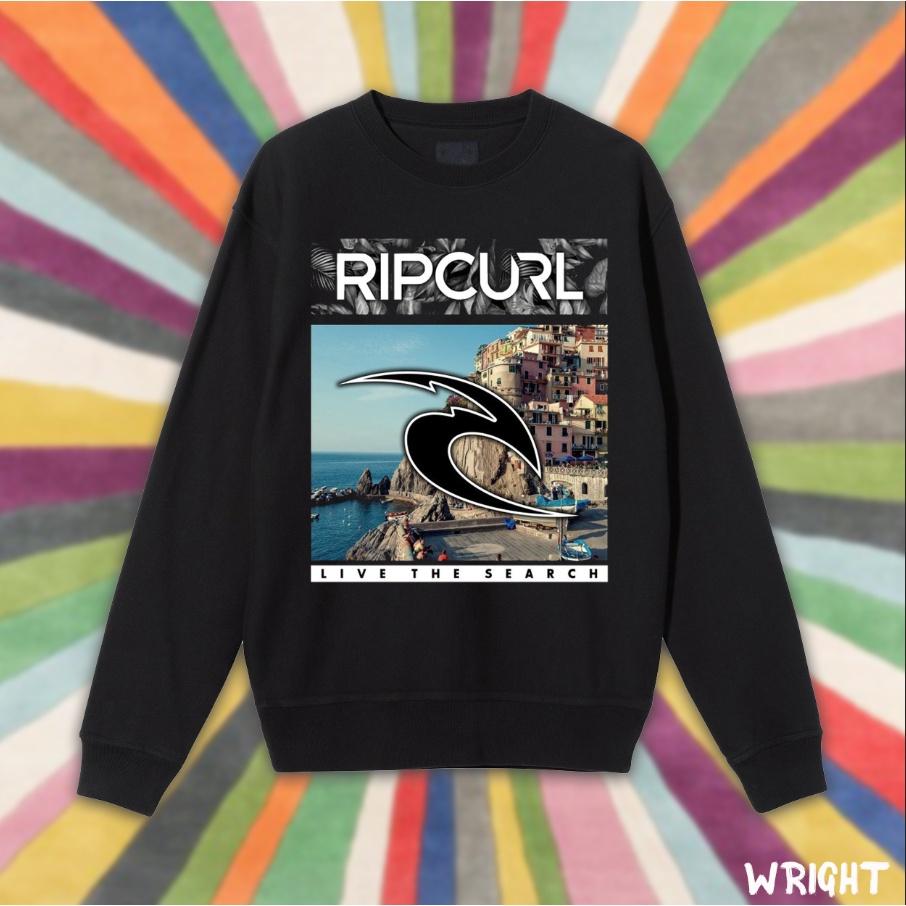 Áo sweater Wright ripcurl the beach unisex