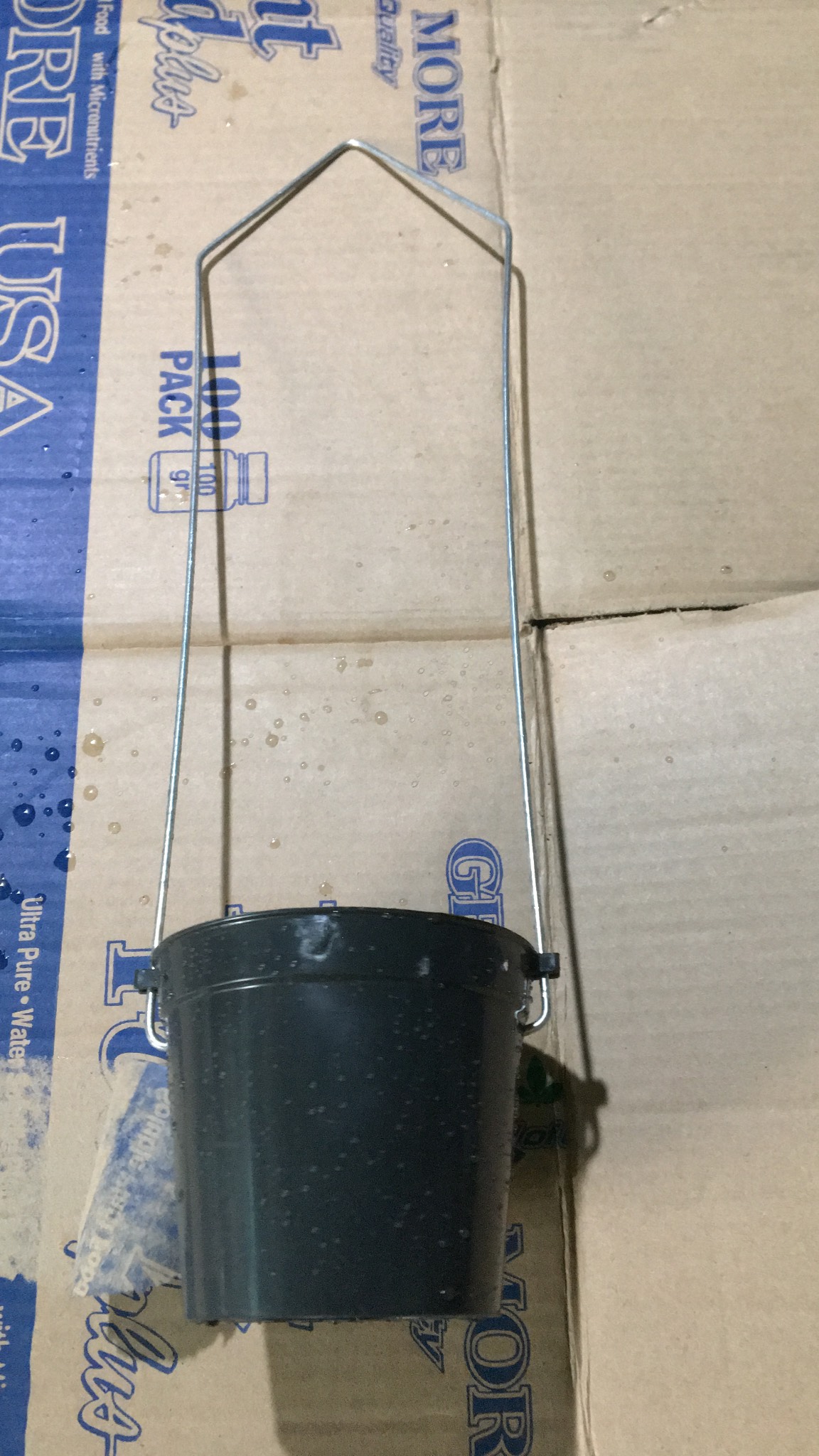 COMBO 50 chậu Bít 50 móc U kích thước chậu 10cm hoặc 12cm