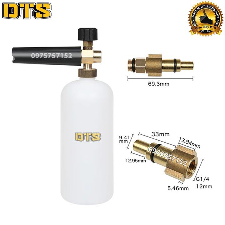 Bình tạo bọt tuyết cao cấp máy rửa xe