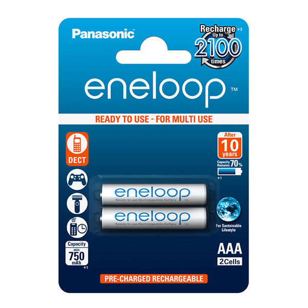 Pin Sạc AAA Eneloop Panasonic - Hàng Chính Hãng