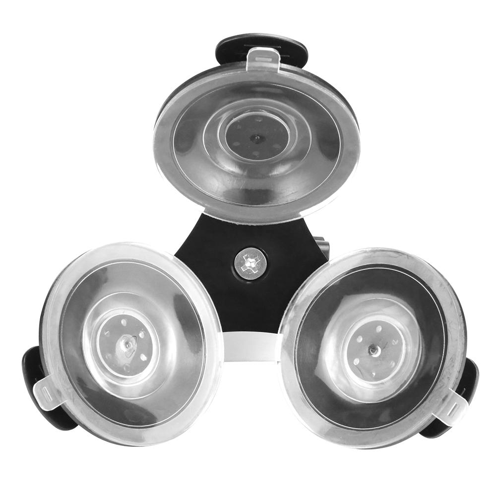 Sports Camera Triple Suction Cup Mount Sucker for GroPro Hero 5/4/3+/3 for Xiaomi Yi with Tripod Mount Adapter Action