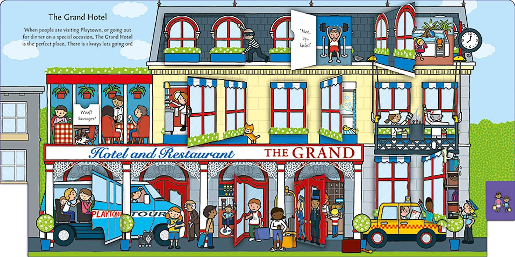 Sách ngoại văn: Playtown: A Lift-the-Flap Book