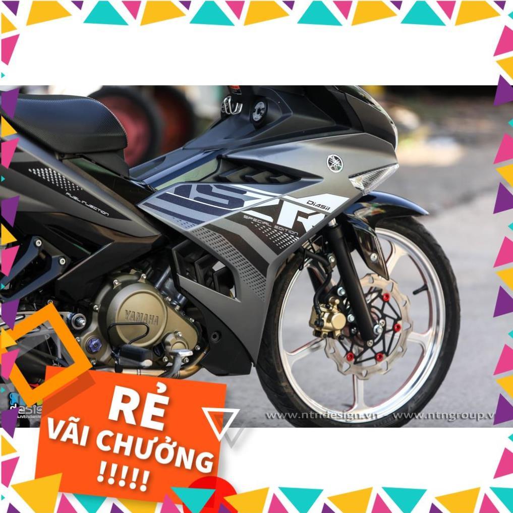 Tem Rời Exciter 150 Mẫu Y15 2021 Xám Đen