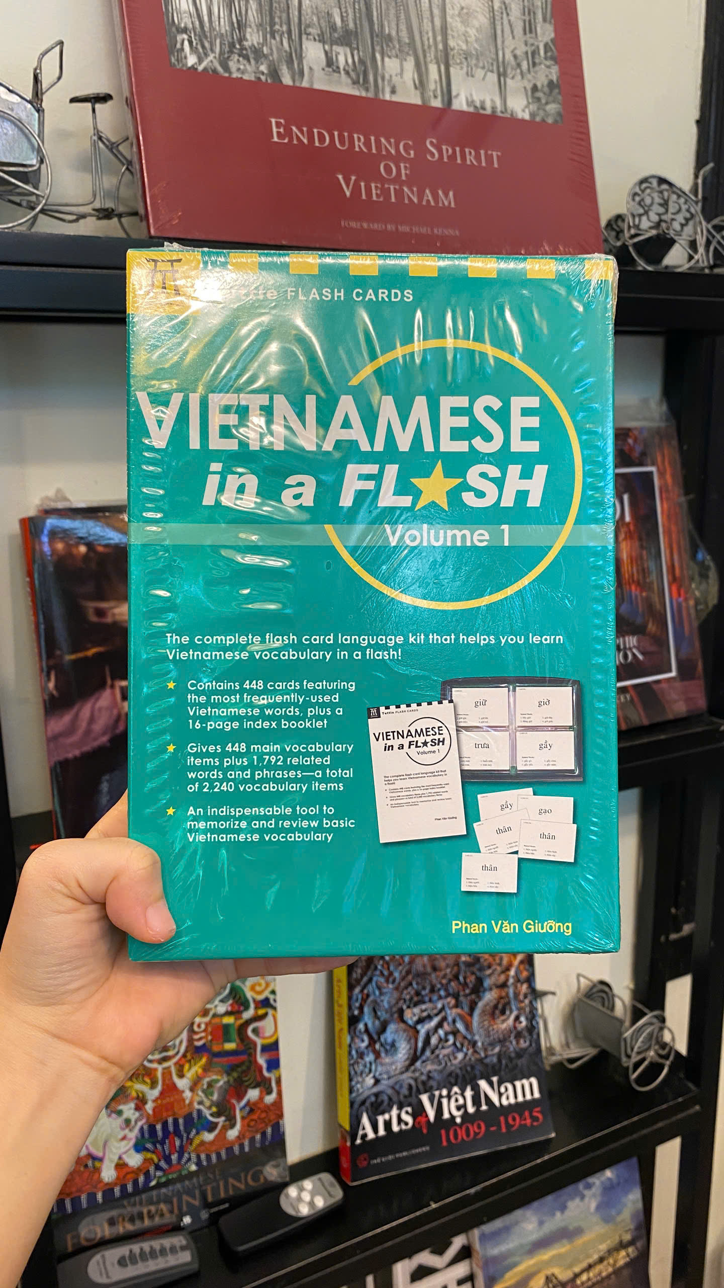 Sách - Vietnamese in a Flash Kit Volume 1 by Phan Van Giuong | Language / Học Tiếng Việt