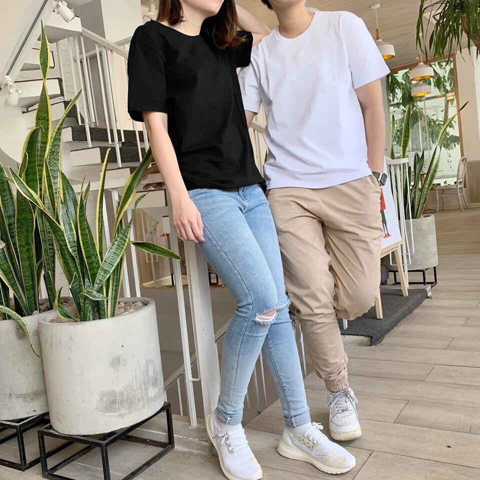 Áo thun đôi nam nữ, áo thun cặp nam nữ - - ́ ̀ ́ ̂