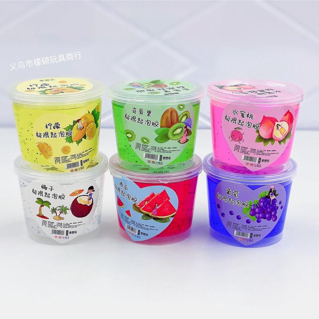 Đồ chơi Slime Hình Bình Sữa Lọ Nhỏ Mắt Kim Tuyến Dạng Lỏng Slam Gudetama