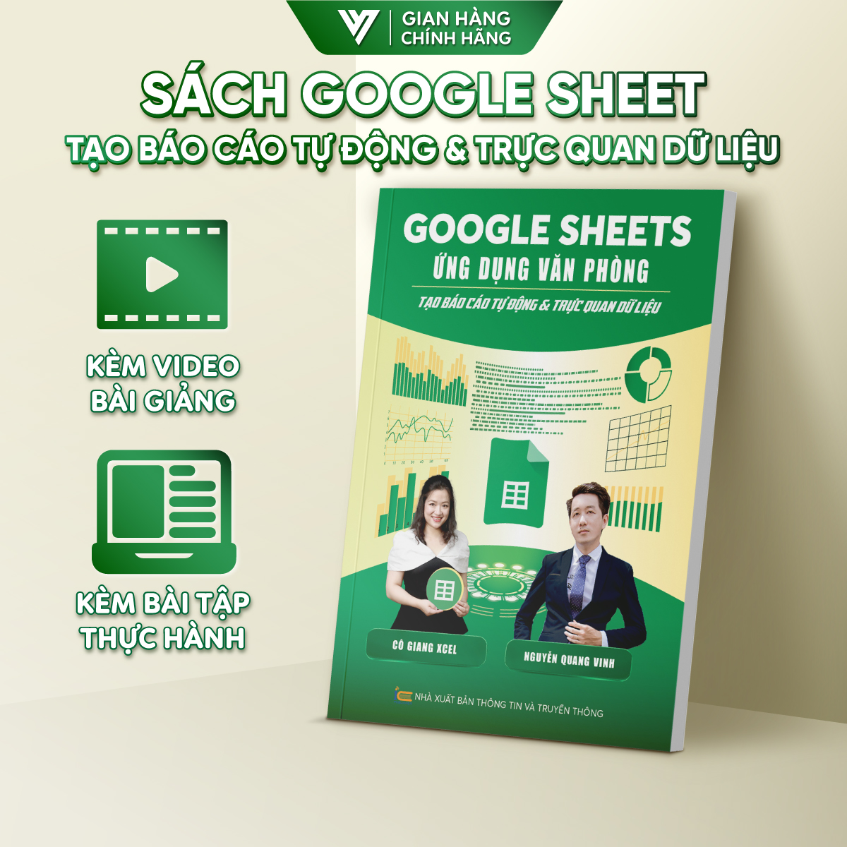 Combo 5 Sách Excel - Word - Power Point - 150TT - Google Sheet ĐÀO TẠO TIN HỌC Ứng Dụng Văn Phòng Kèm Video Hướng Dẫn