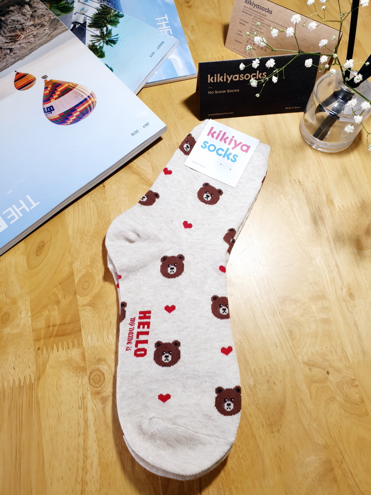 Tất vớ Nữ cao cấp hàn quốc KIKIYA SOCKS W-C-042