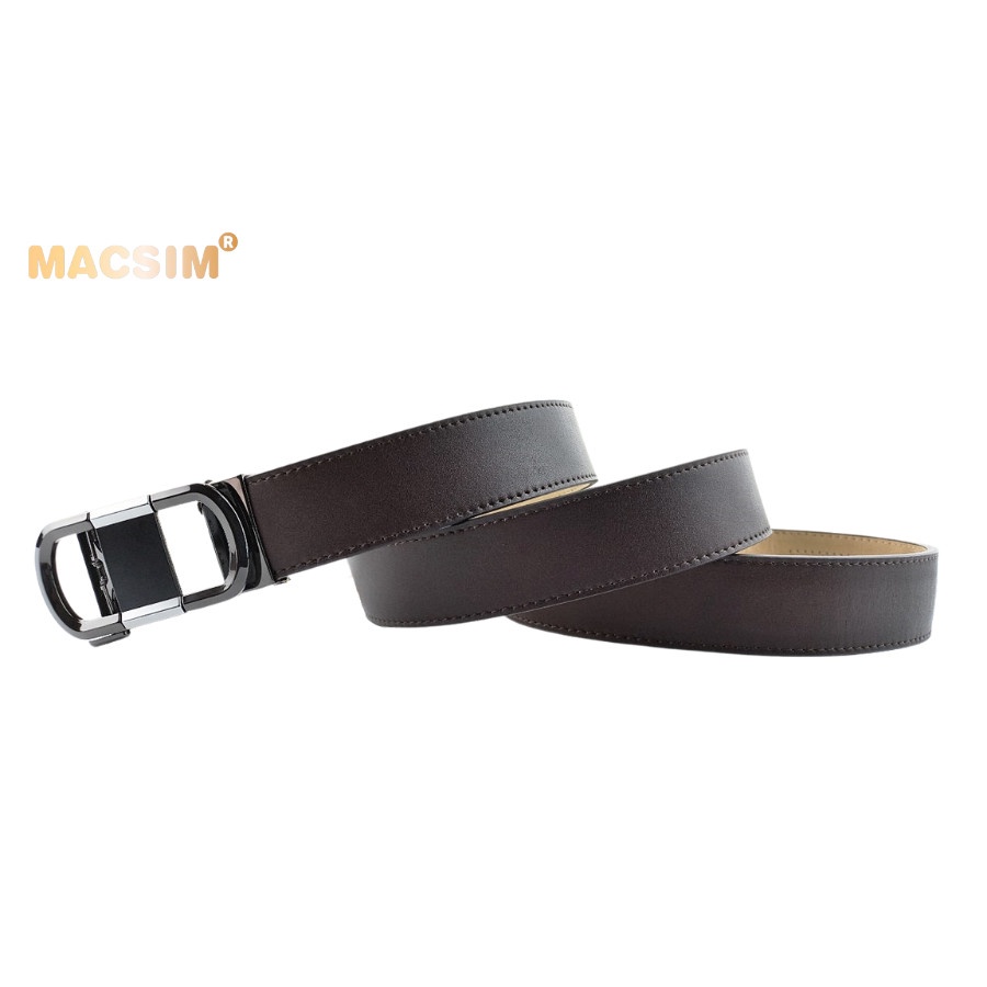 Thắt lưng nam da thật cao cấp nhãn hiệu Macsim MS037