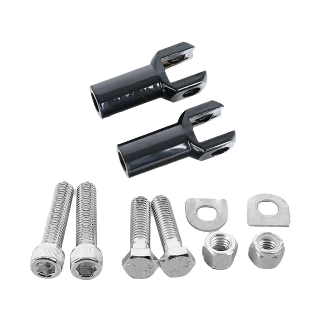 Motorcycle Rear Passenger Footrest Support Bracket For Harley 00 - 18