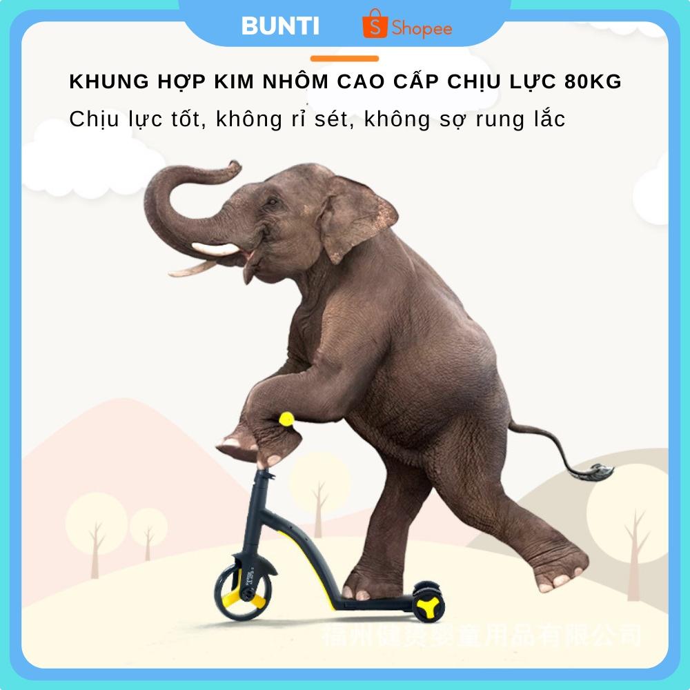 Xe Chòi Chân 3 in 1 Thăng Bằng, Xe Đạp Cho Bé Từ 2-7 Tuổi - Nadle