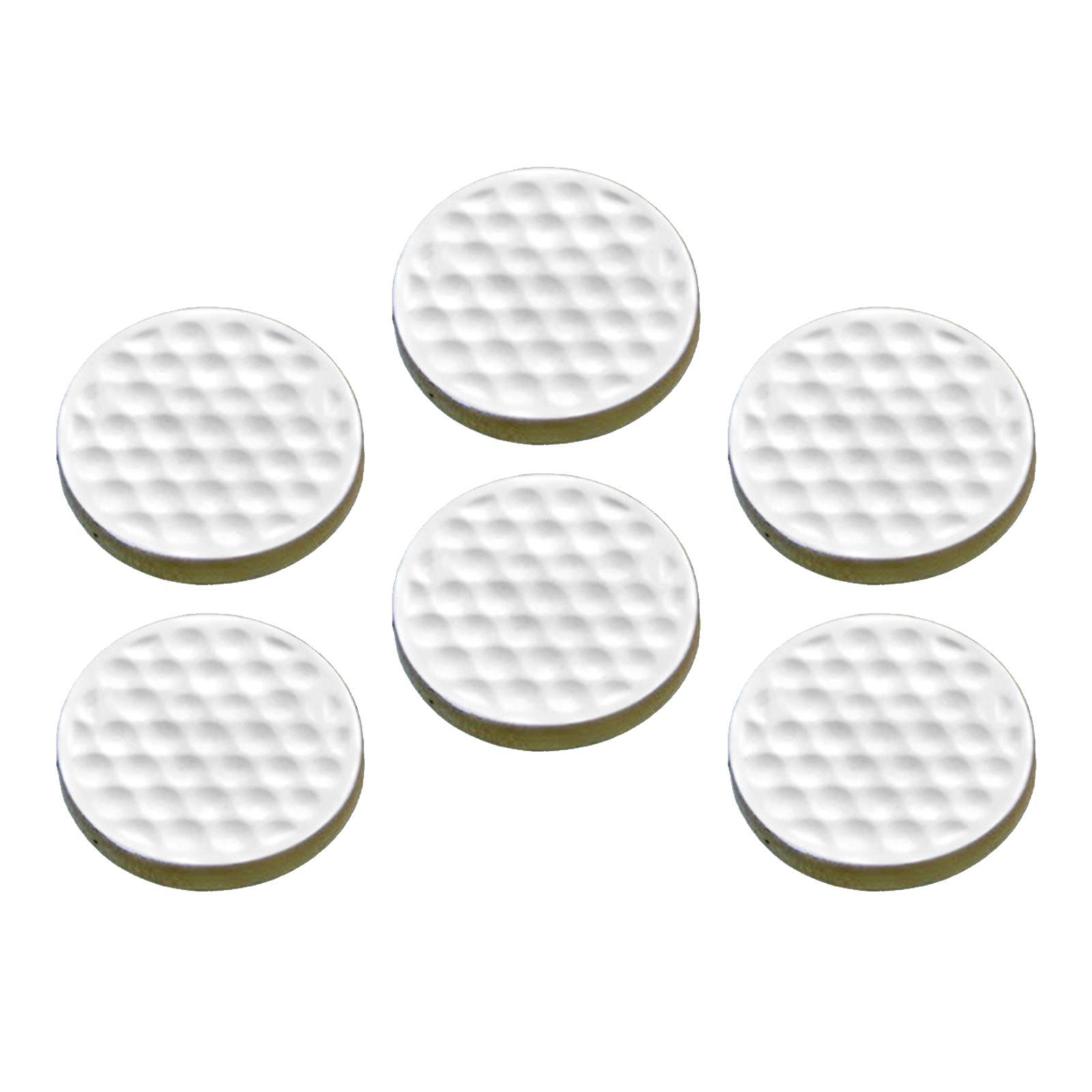6x Golf Practice Ball Soft Sports Golf Balls Golf Swing Trainer for Putting Practice Driving Range Golf Equipment Men Women Golfer Gift