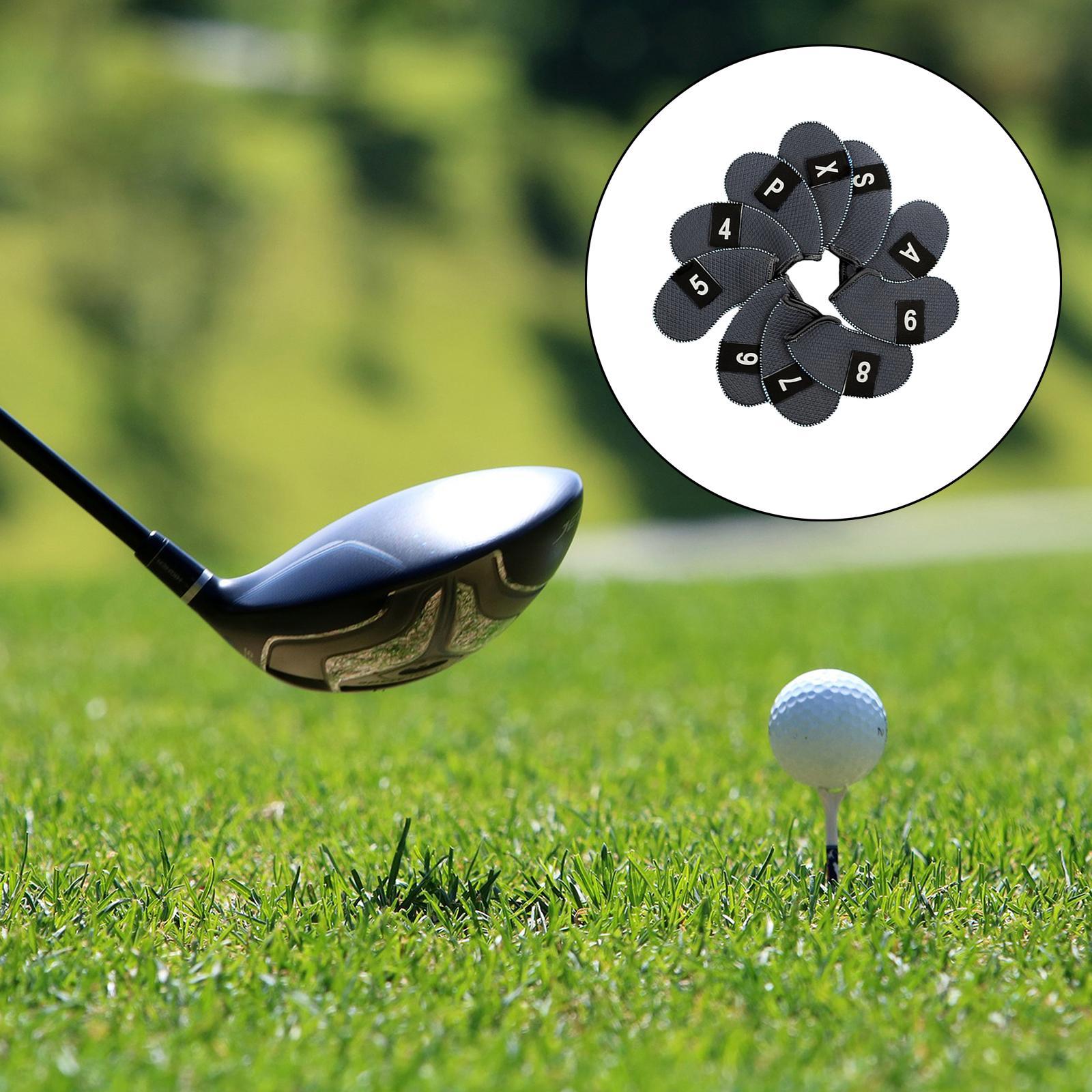 20 Pack Golf Iron Head Covers Protection Club Headcover Golf Accessories