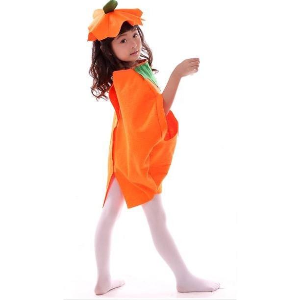 Bí ngô halloween - Bộ đồ hóa trang Halloween quả bí ngô cho bé 2-6 tuổi