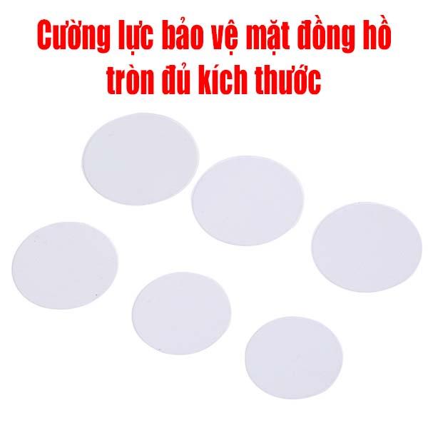 Cường lực dẻo Nano bảo vệ màn hình các loại đồng hồ mặt tròn đủ kích thước - Hàng Chính Hãng