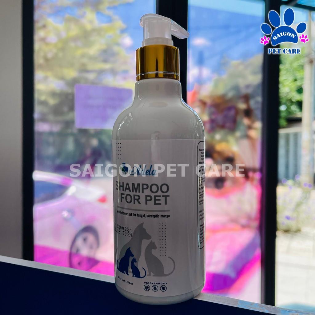 Sữa tắm Shampoo For Pet hỗ trợ phòng và trị nấm, viêm da cho chó mèo (mẫu mới 2024)