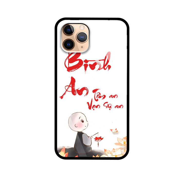 Ốp Lưng Kính Cường Lực Cho Điện Thoại IPHONE 11 PRO - 7933 BINHAN01 - Hàng Chính Hãng