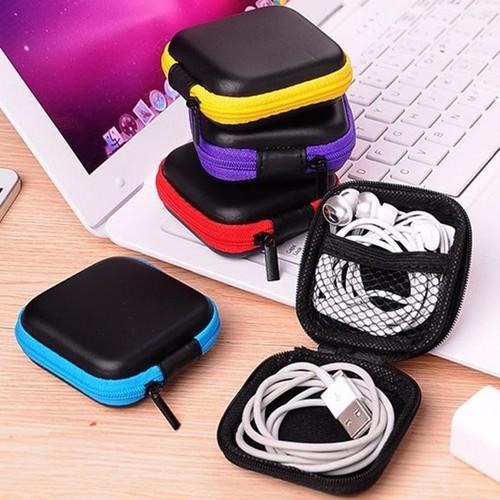 Bao Đựng Tai Nghe Hình Vuông (Giao Màu Ngẫu Nhiên) - GX247