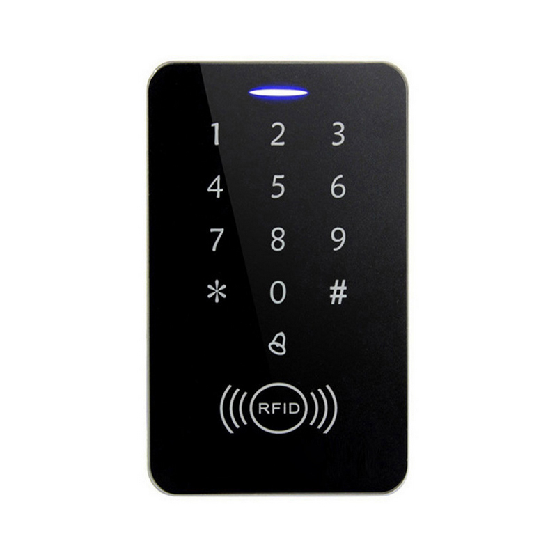 Bộ kiểm soát khóa cửa điện từ bằng thẻ ID-mã số, kèm 5 card và công tắc Exit